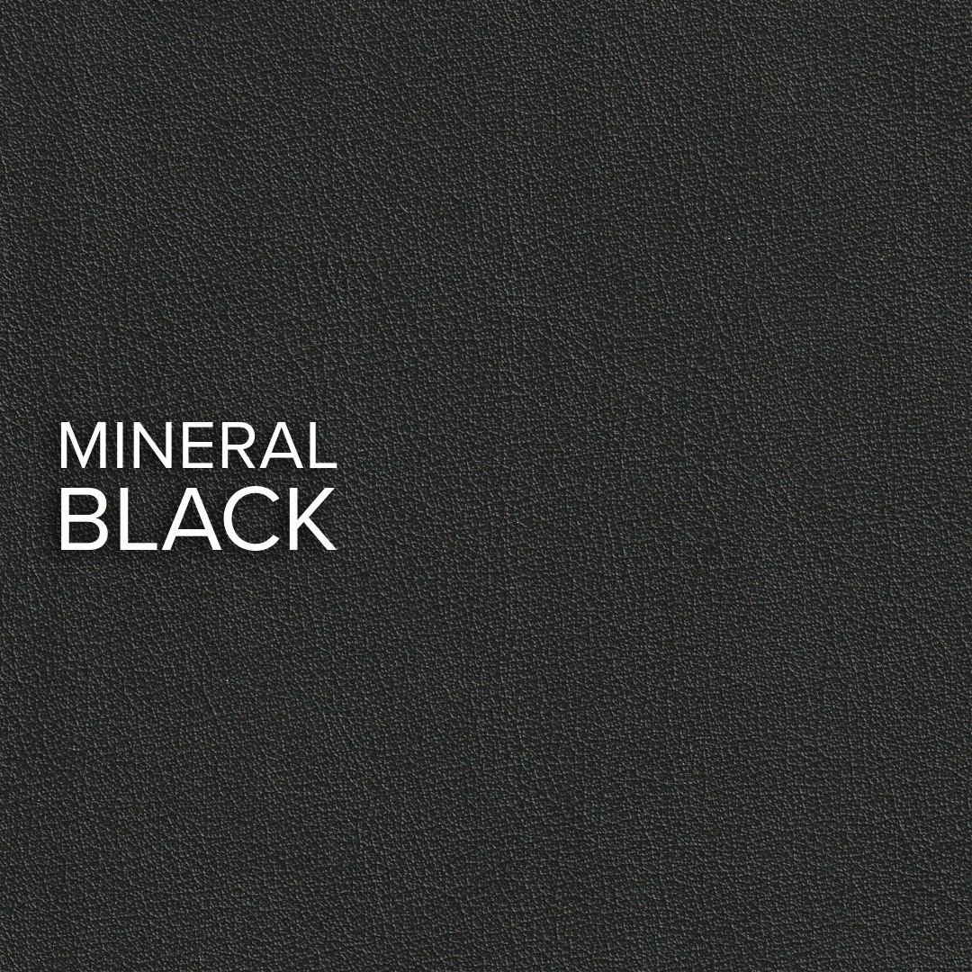 Lederfarbe Mineral Black