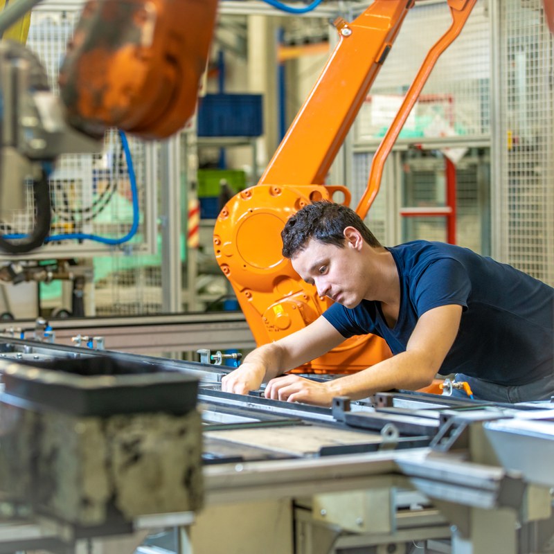 Produktion in eigener Fertigung